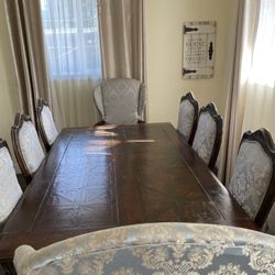 Walnut Color, Seats 12 People