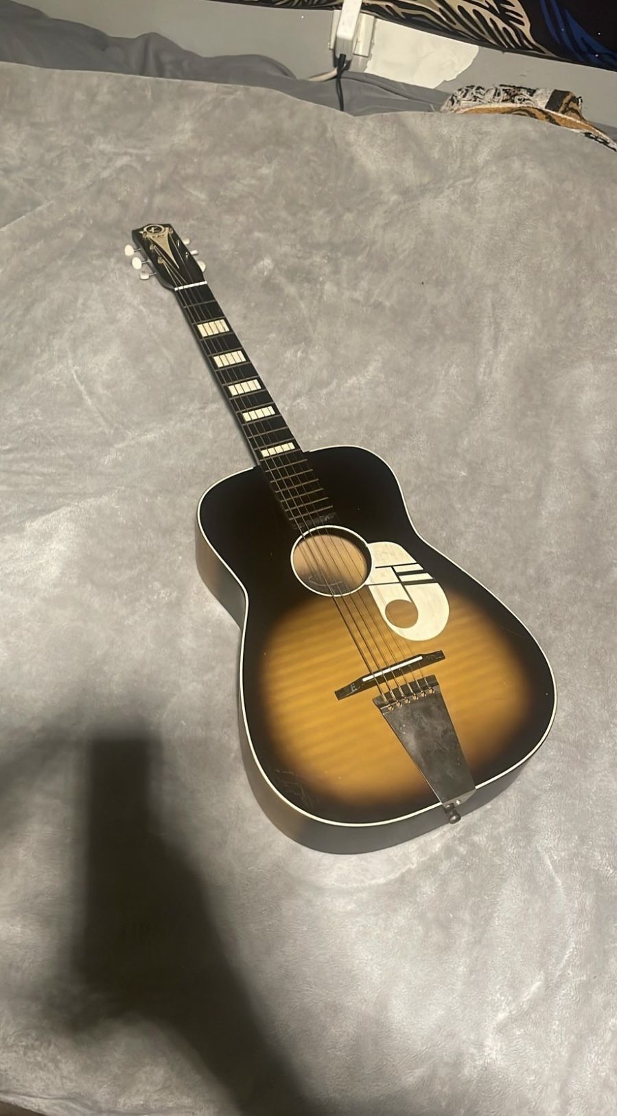 Kay Music Note Guitar