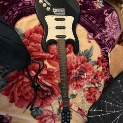 Used Randy Jackson LIMITED EDITION Black Solid Body Electric Guitar