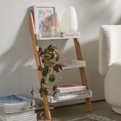 3 Tier Leaning Ladder Shelf