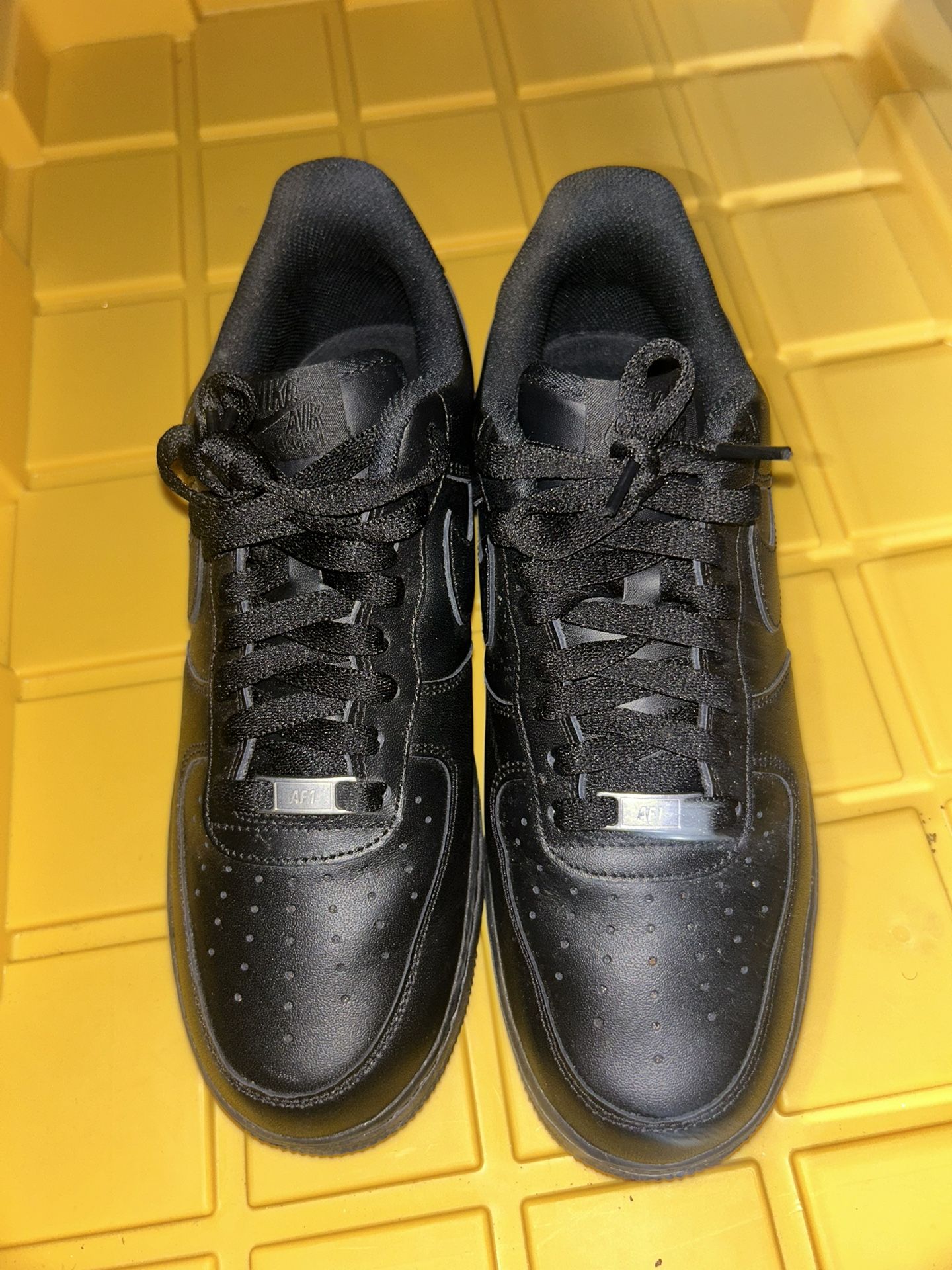 Black Air Force Ones