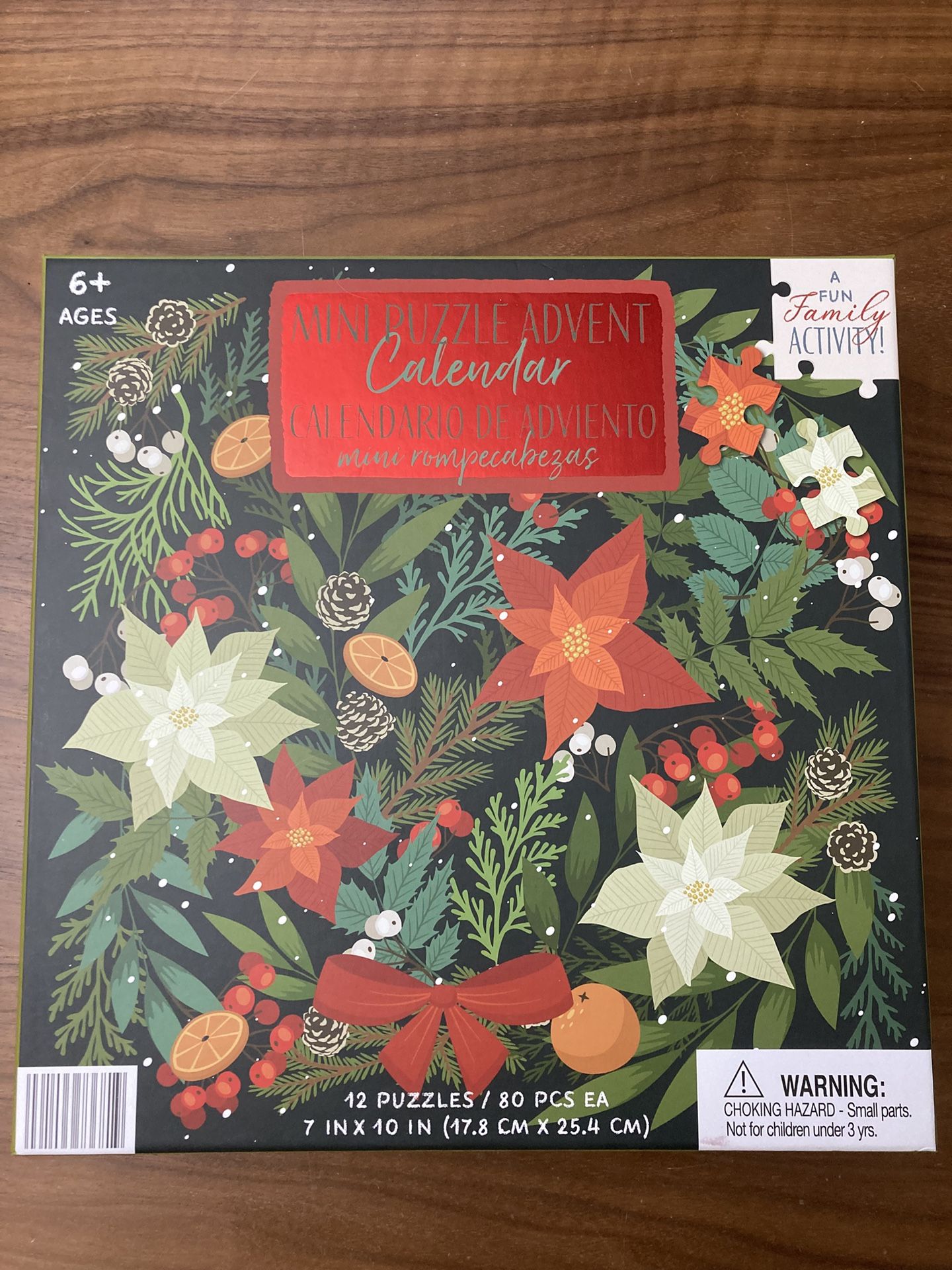 Holiday Mini Puzzle Advent Calendar
