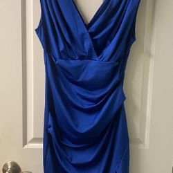 Dress, Royal Blue Size Medium