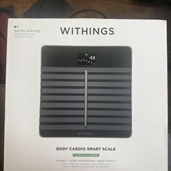WITHINGS  Body Cardio Smart Scale (Never Opened)