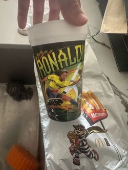 McDonalds FIFA world cup meal Ronaldinho cup