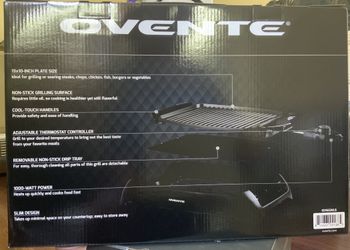 Ovente Indoor Grill Brand New