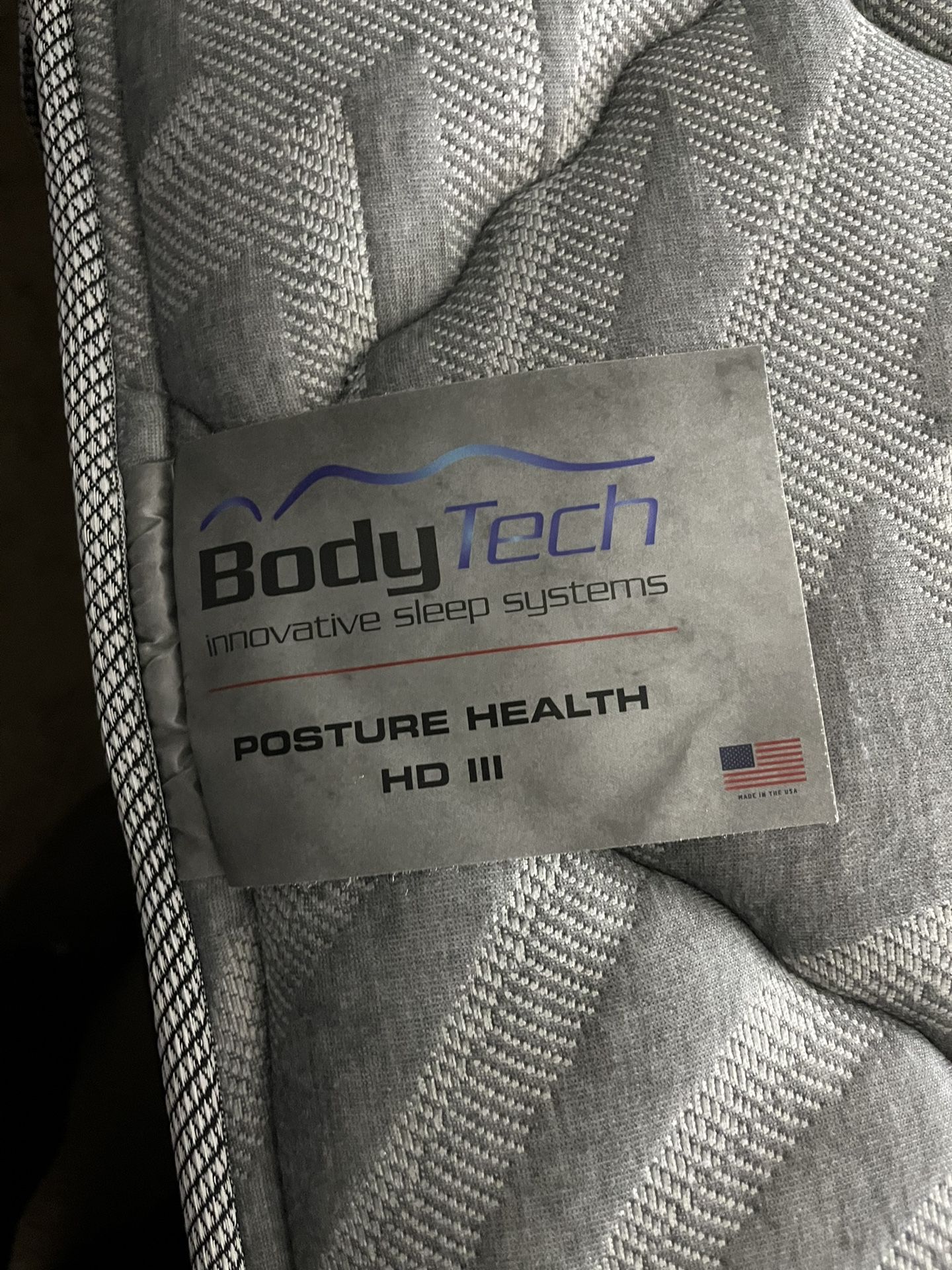 Body tech Mattress $300
