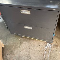 2 Drawer File Cabinet 