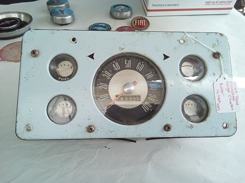 61 67 Ford Econoline gauge cluster