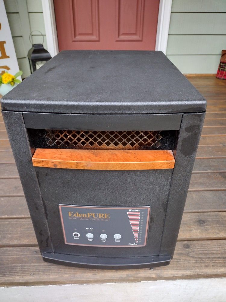Eden Pure Gen 3-A3705 Infrared Quartz Heater w/ Remote for Sale in Poulsbo,  WA - OfferUp