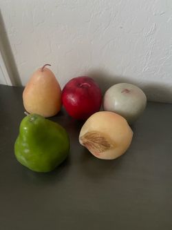 Waxed fruit