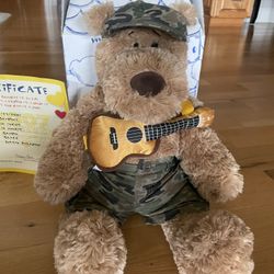 Build A Bear With Camouflage And Guitar-2007