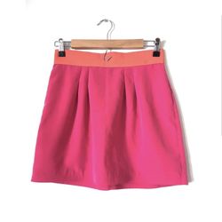 NAVEN Pink And Orange Mini Skirt Size 2