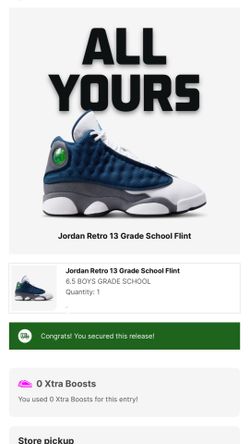 Size 6.5 gradeschool