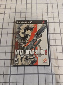 Metal Gear Solid 2 : Sons of Liberty PS2