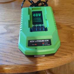 40 Volt Battery Charger 