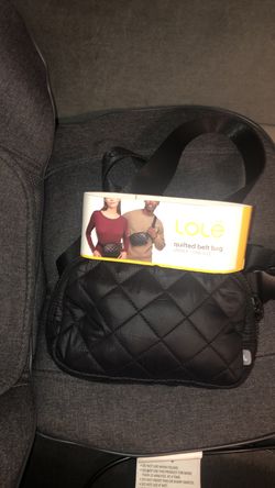 Lole Belt Bag  Quilted Fanny Pack