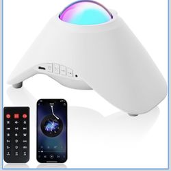 Galaxy Projector,Northern Galaxy Light Aurora Star Projector with Bluetooth Speaker Timer and Remote Control,Night Lights for Bedroom Room Decor, Gift