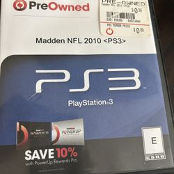 Madden NFL 11, 2010, PS3