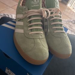 adidas gazelle silver green womens adidas Gazelle Indoor W JQ1794
