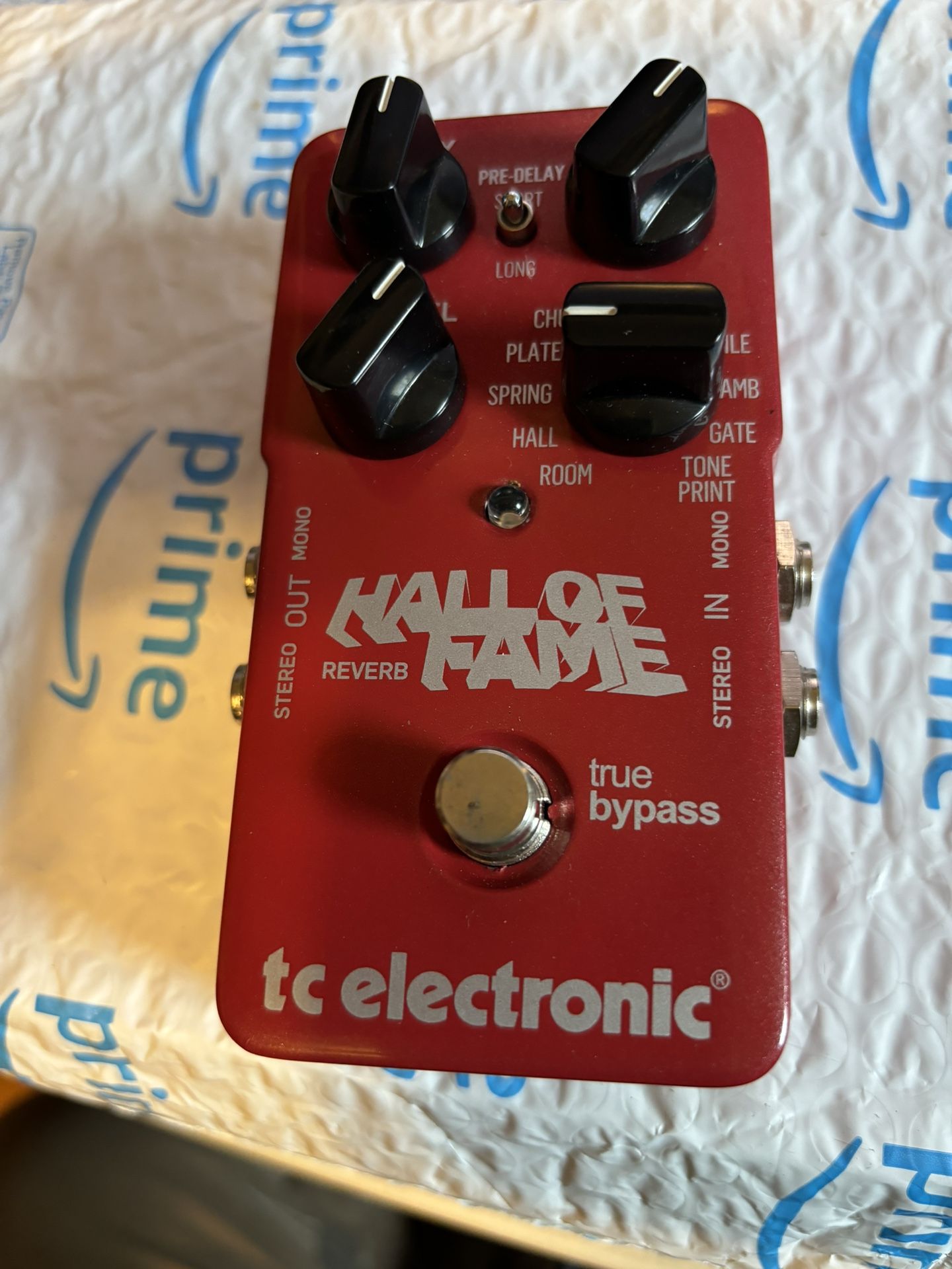 TC Hall Of Fame Reverb Guitar Effect Pedal