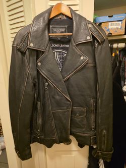 Wilsons Leather Moto Jacket XL