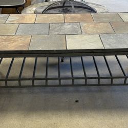 Tile Top Outdoor Coffee Table