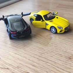 Mini Collectibles: Mercedes & BMW 