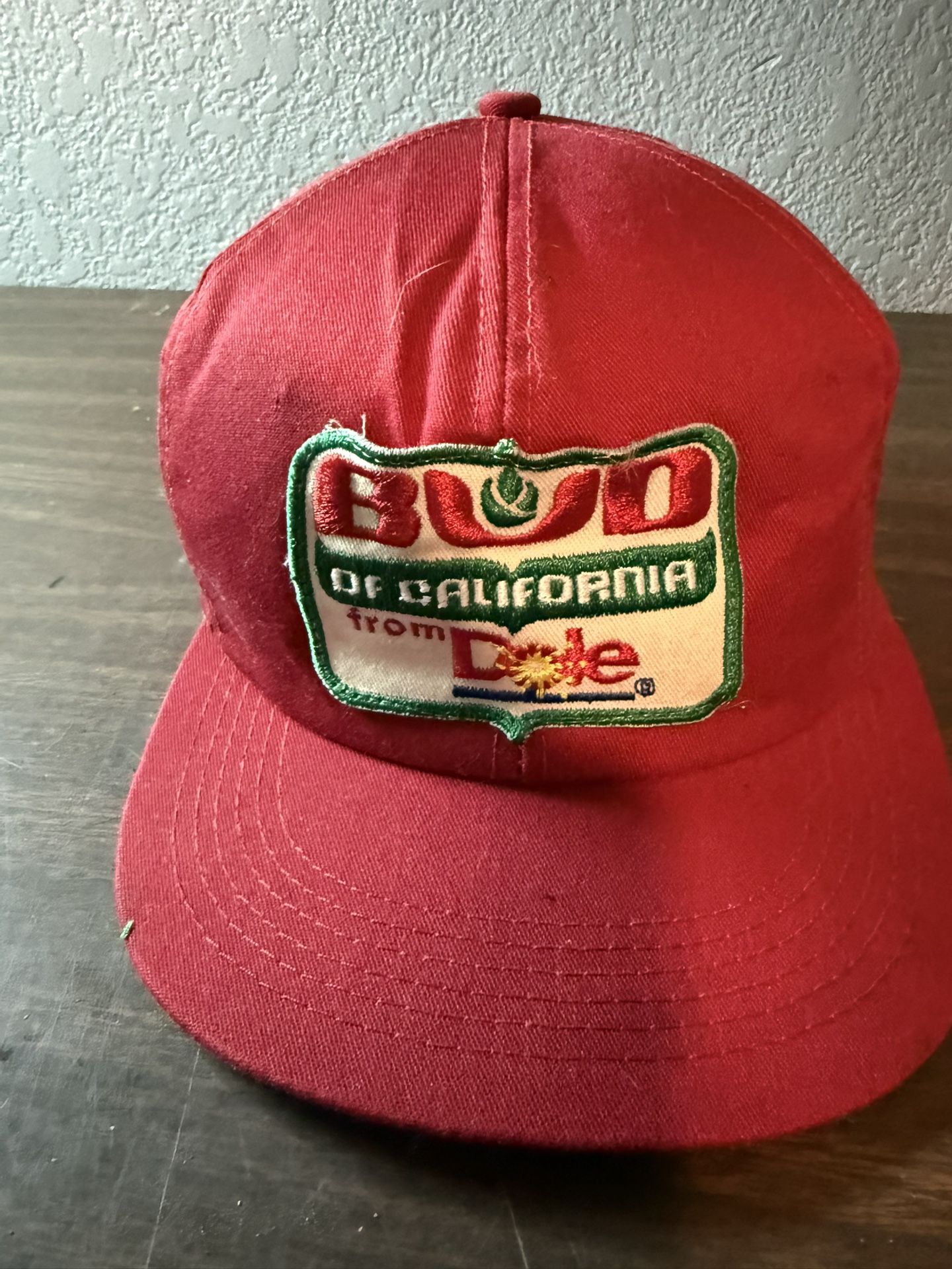 Vintage Trucker Hat "Bud of California " from Dole.
