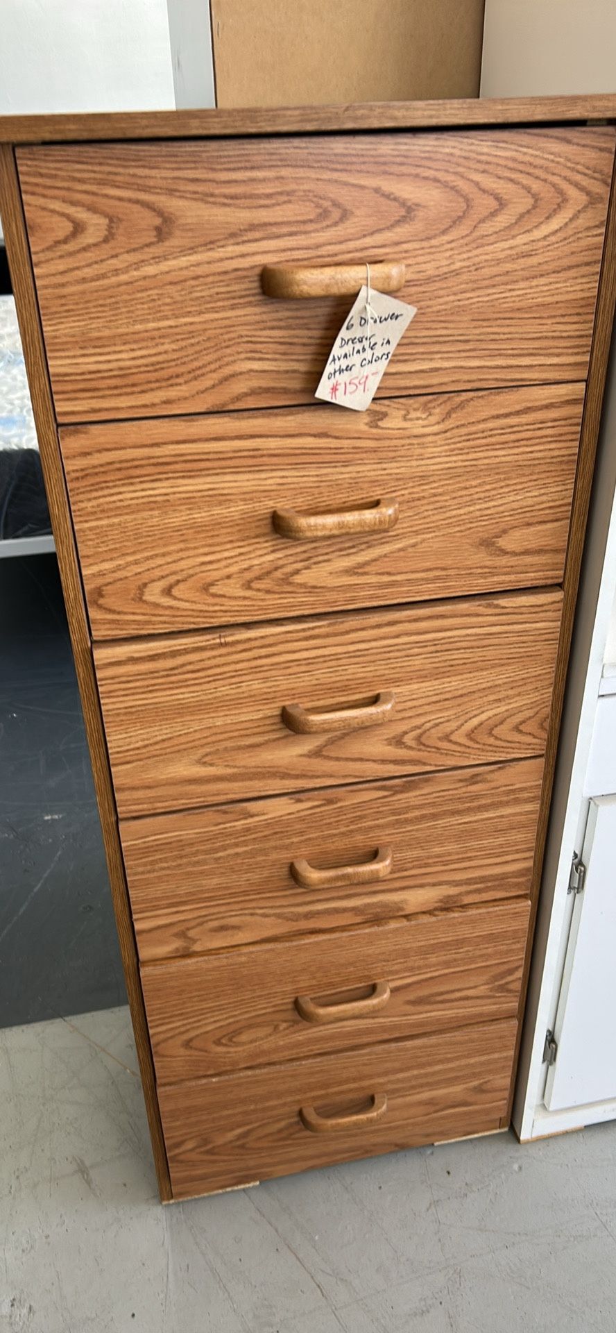 6 Drawers Lingerie Dresser Different Colors Available