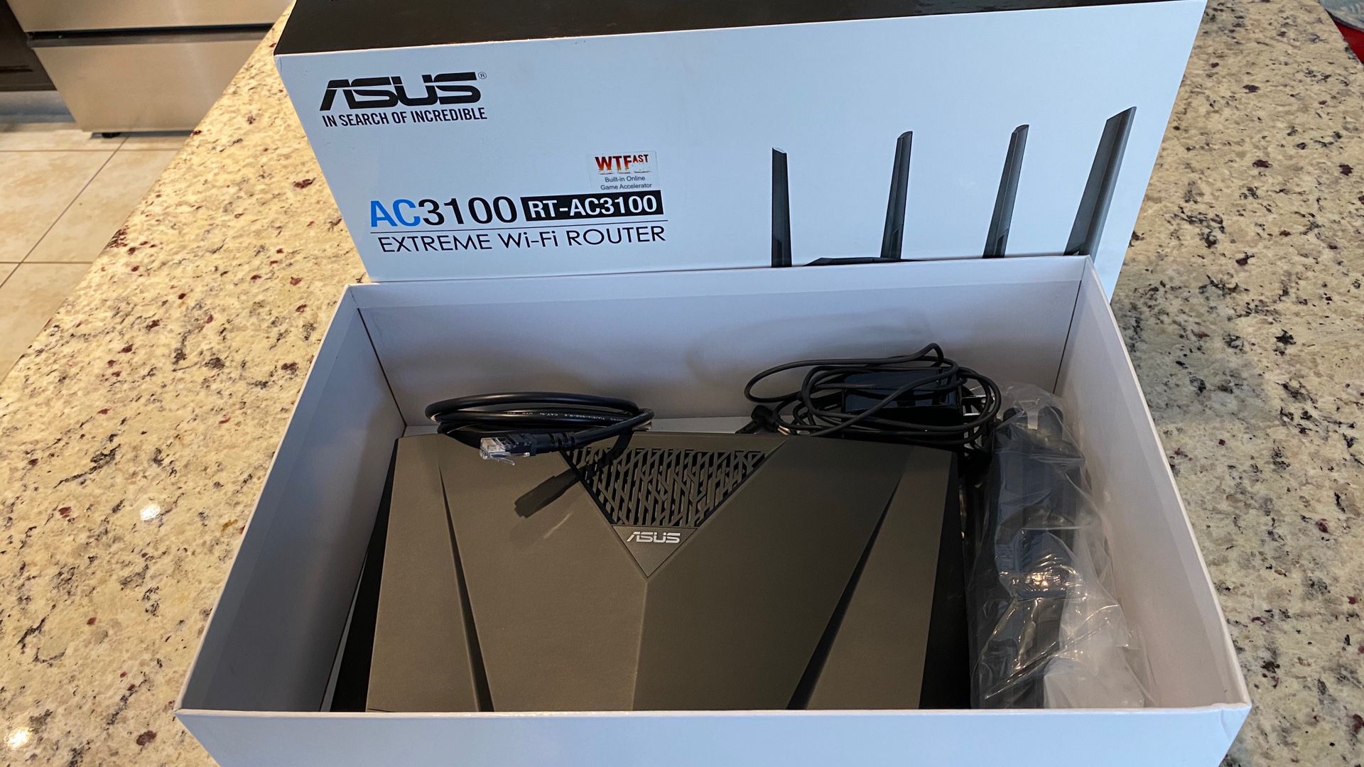 ASUS - AC3100 Dual-Band Wi-Fi Router