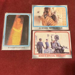 1980 The Empire Strikes Back Cards