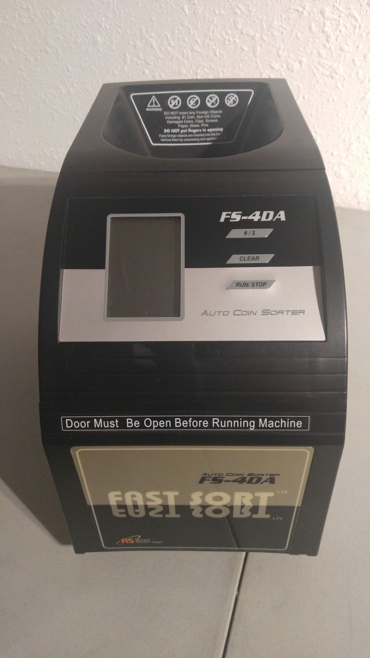 Royal Sovereign Fast Sort Auto Electric Coin Sorter