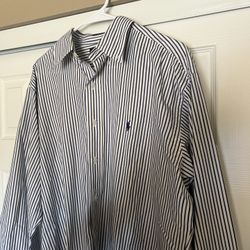 Polo Dress Shirt L