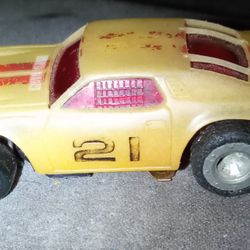 VINTAGE HO SCALE SLOT CAR 1977 IDEAL TCR