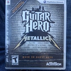 Guitar Hero Metallica PS3