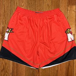 Maryland Terrapins 2001-2002 Retro 19Nine Hardwood History Shorts Size 3XL