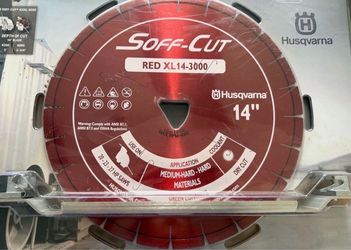 Husqvarna (contact info removed)14 XL14-3000 Excel 3000 Series Blade and Skidplate, Red