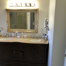 Double Vanity, Dining Buffet Table, Storage, Endless Opportunities 