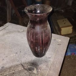 Colored Glass Vase
