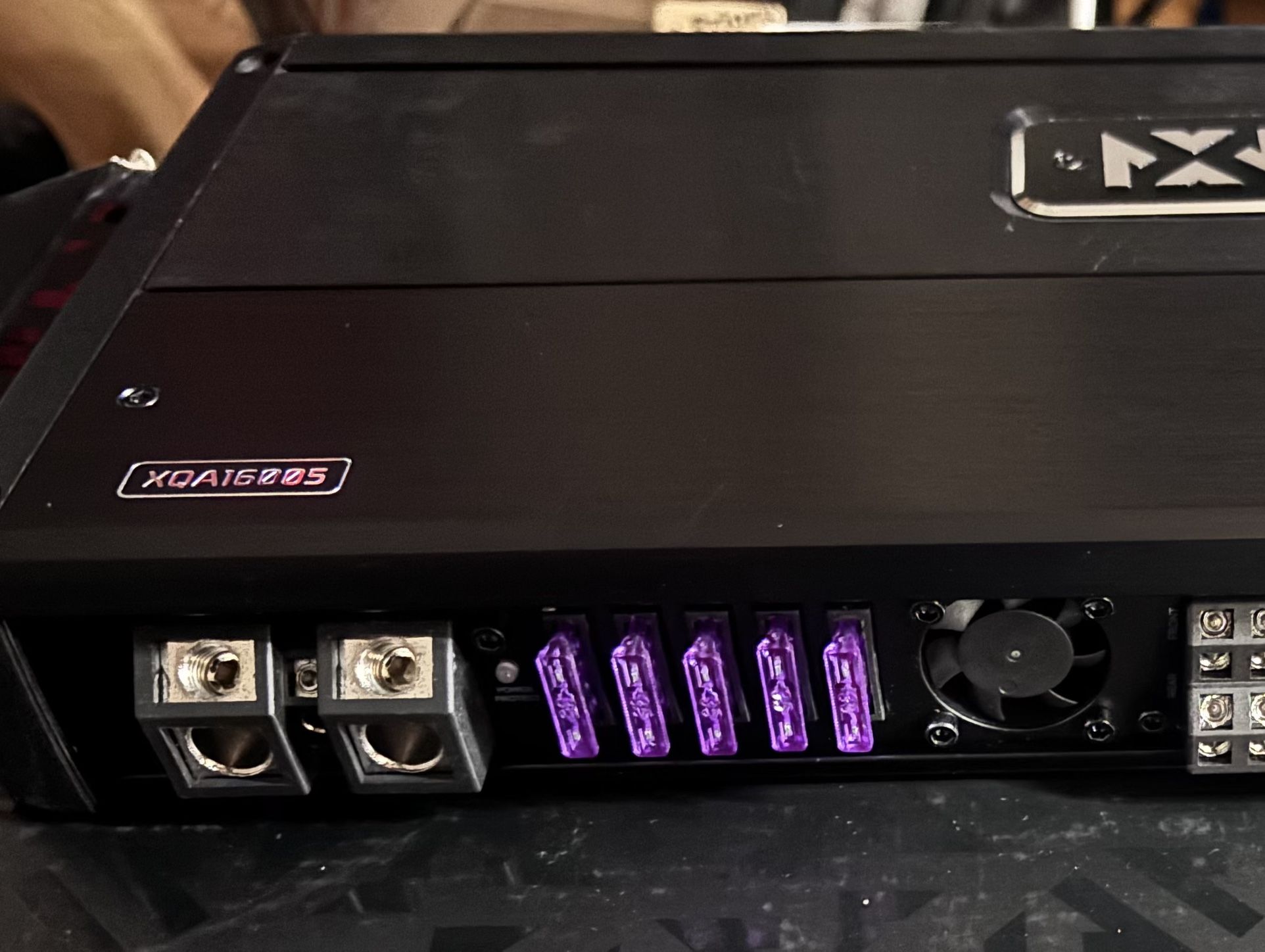 NVX 1600 Watts 5-Channel Amplifier