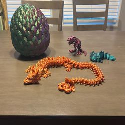 3D Printed Dragon Egg