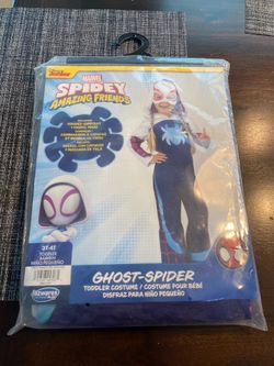 New Disney jr marvel spidey amazing friends costume size 3t 4t