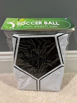 HUGE 27'' Inflatable Soccer Ball Beach Ball