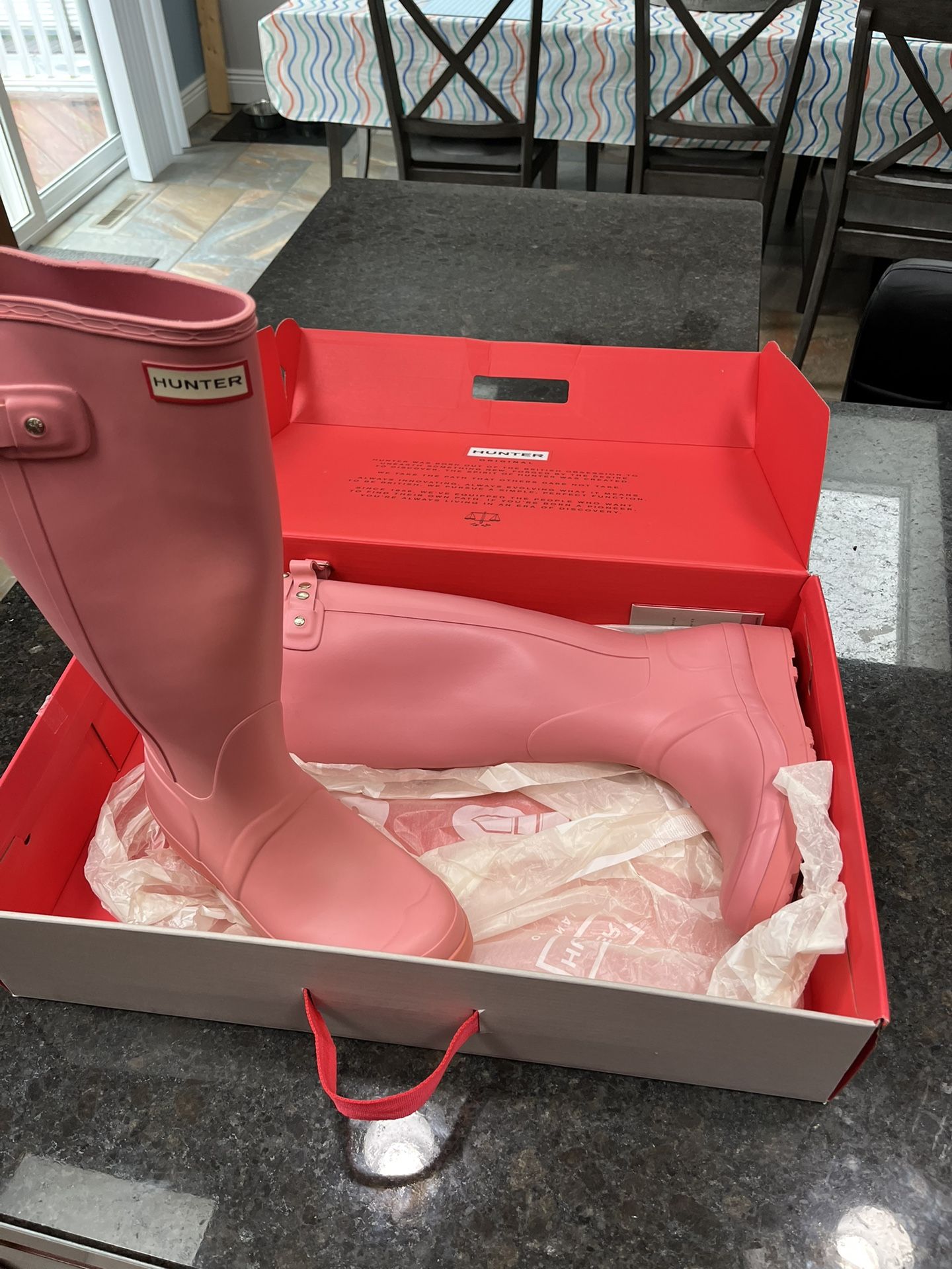 Hunter Tall Women’s Rain Boots Size 8