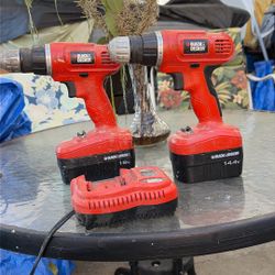 Black & Decker 18 V And 14.4 V