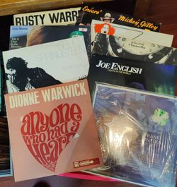 Vintage Vinyl Records Lot of 90+ (1950s–1980s) – Rock, Soul, Pop, Vocal LPs