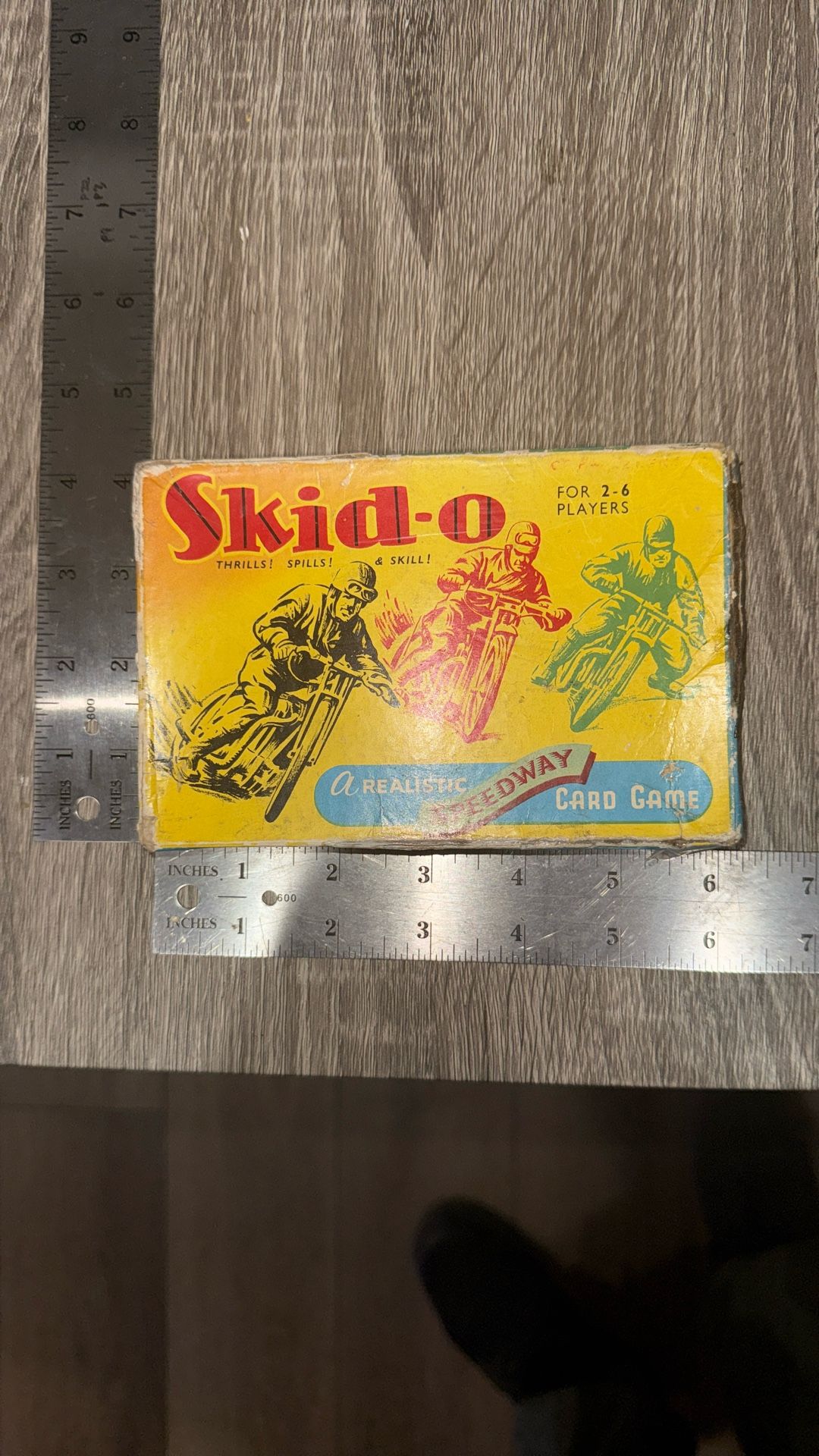 Skid-o Speedway Card Game by Pepys Toys