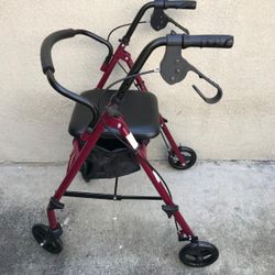 Rollator Walker With Seat (GREAT CONDITION)