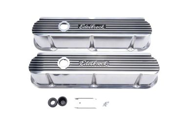 Edelbrock Elite Series 4245 is a set of premium, tall-profile die-cast aluminum valve covers